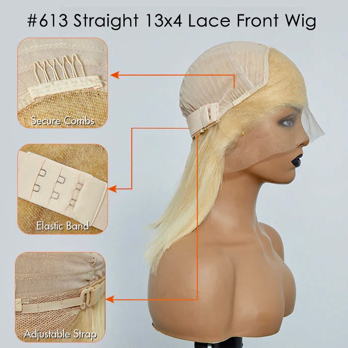 613 Straight Bob Wig