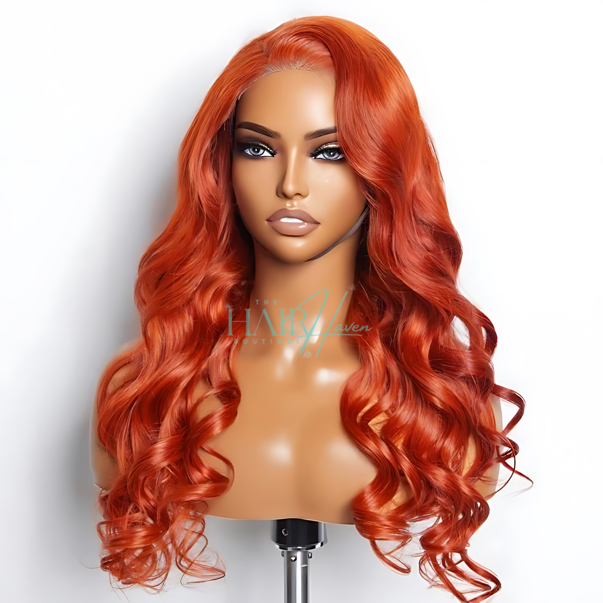 Orange Glueless Wear and Go Lace Wig