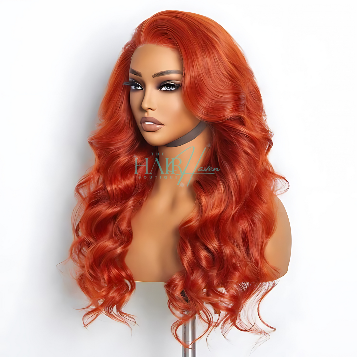 Orange Glueless Wear and Go Lace Wig