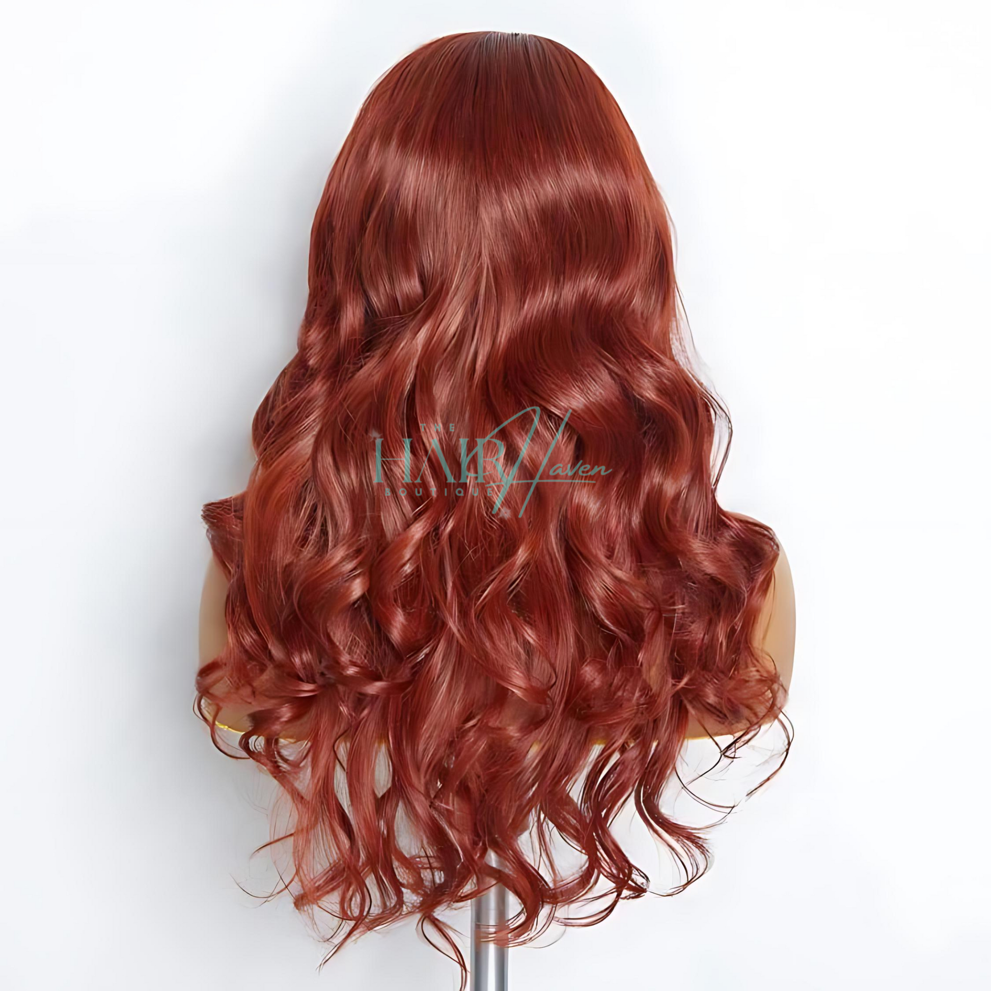 Reddish Brown Glueless Wear and Go Lace Wig