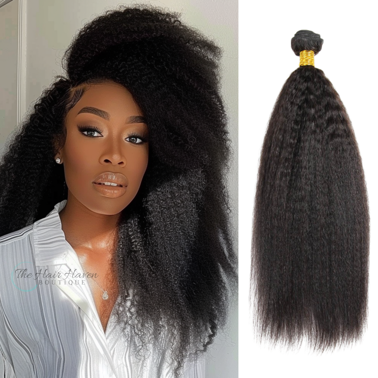 Luxury Virgin Yaki Straight Bundles