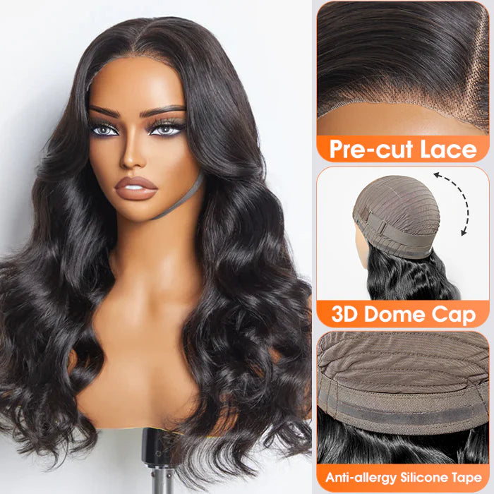 Glueless 5x5 Ready To Go BodyWave Lace Wig