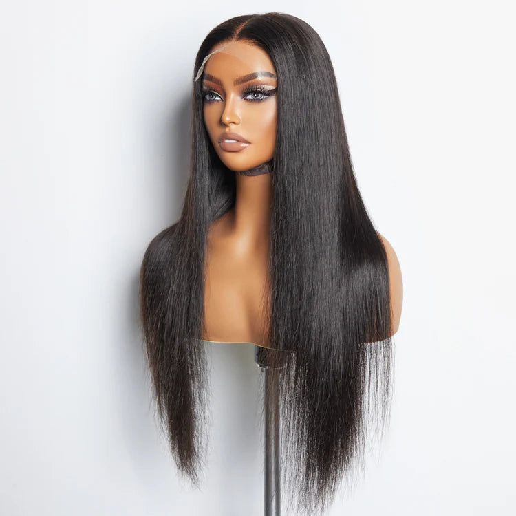 Luxury Virgin 5x5 HD Straight Closure Wig