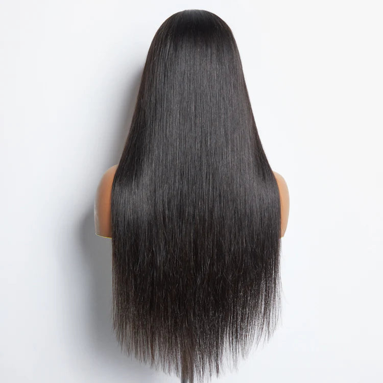 Luxury Virgin 5x5 HD Straight Closure Wig