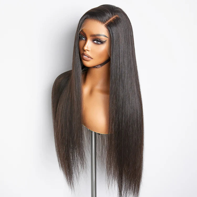 13x4 100% Virgin HD Straight Frontal Wig