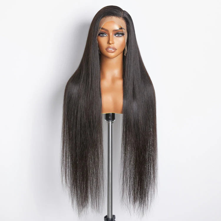 13x6 100% Virgin HD Straight Full Frontal Wig