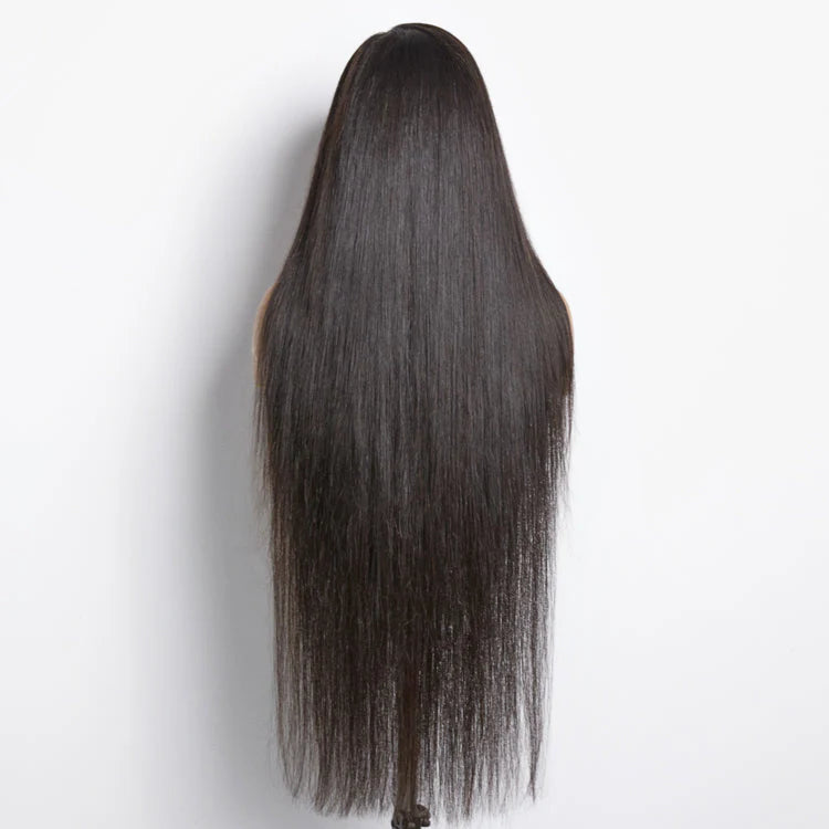 13x6 100% Virgin HD Straight Full Frontal Wig