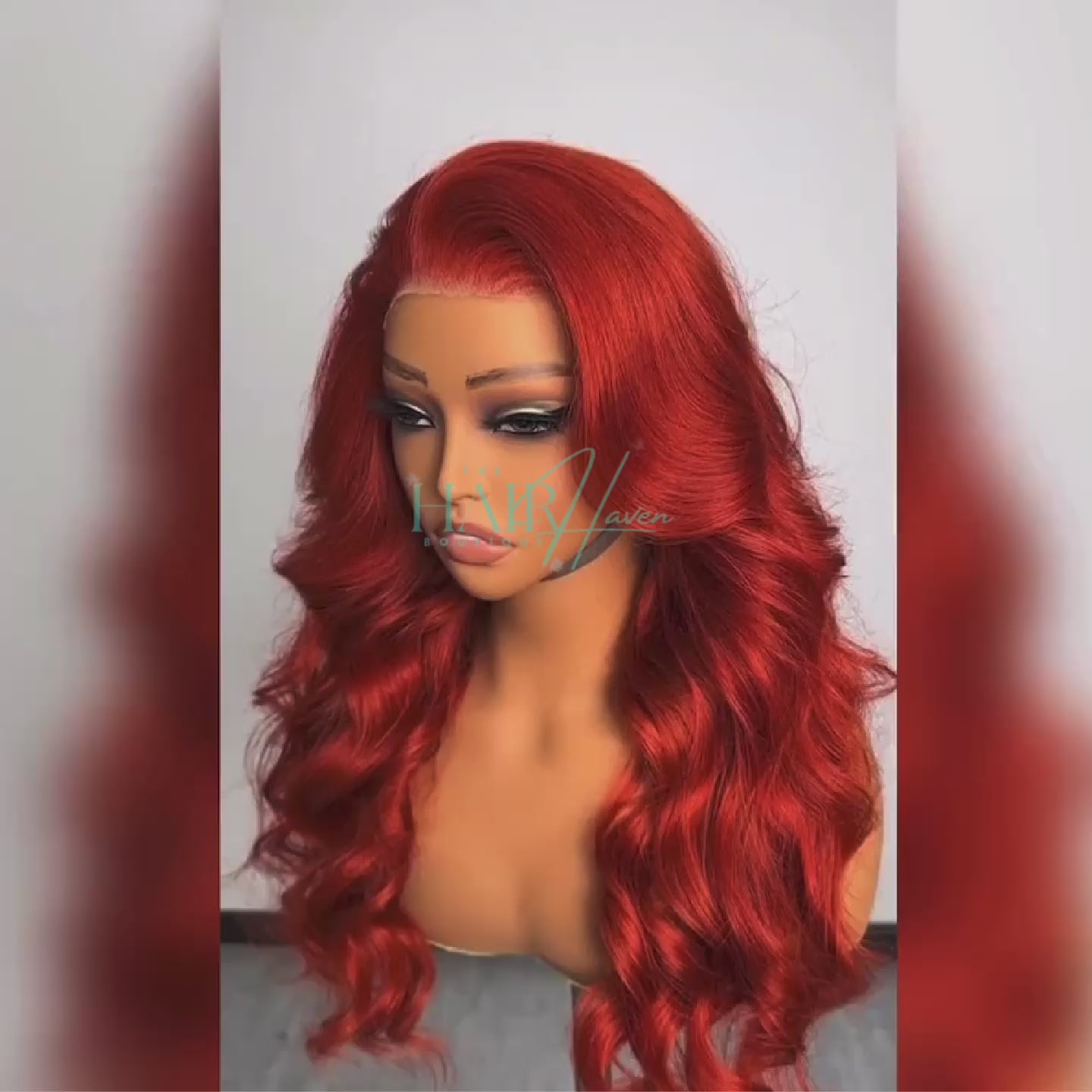 Orange Glueless Wear and Go Lace Wig