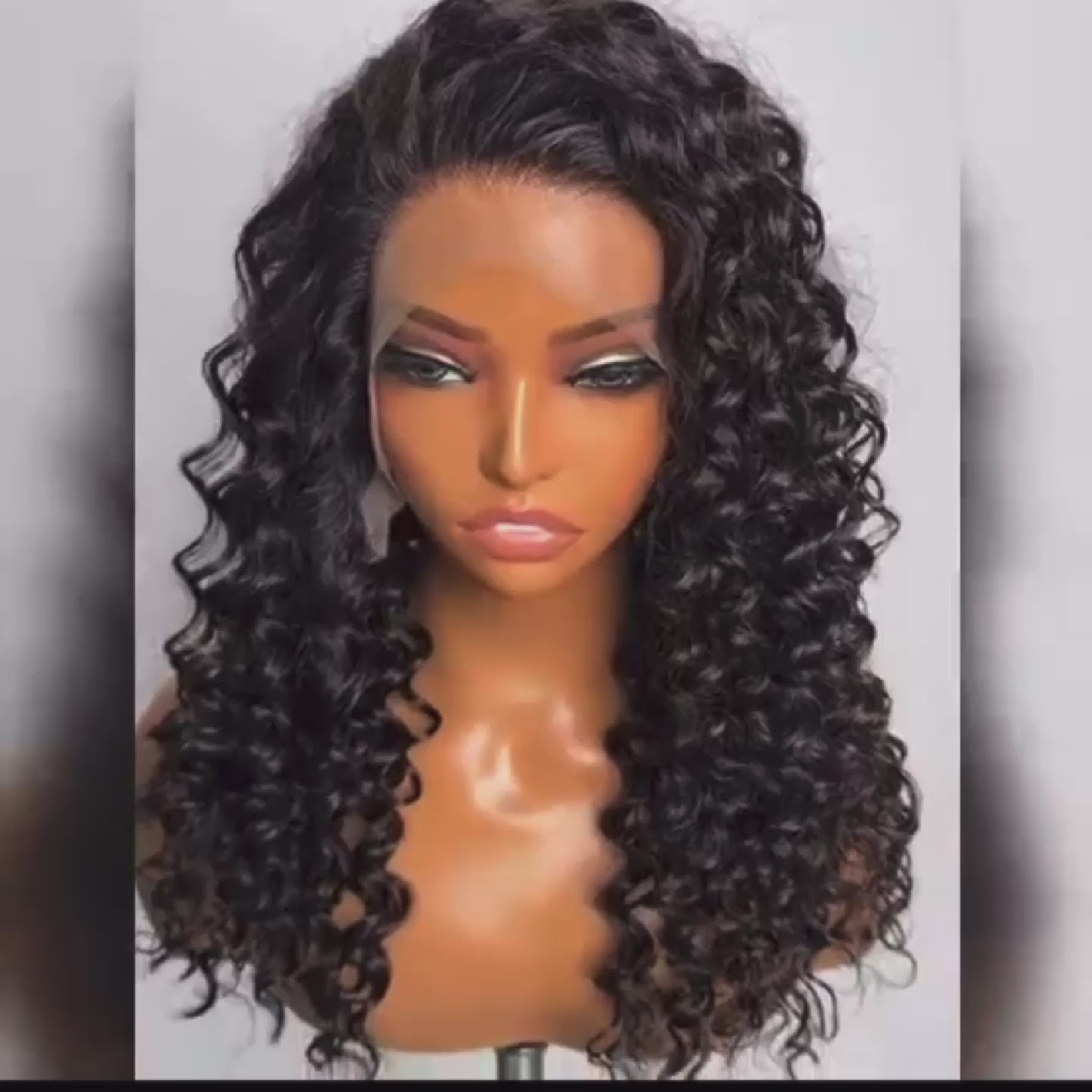 3D Cap 13x4 Deep Wave Lace front Wig